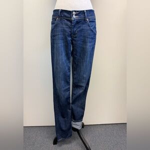Hudson Jeans Dark Blue with Back Flap Pockets Size 27